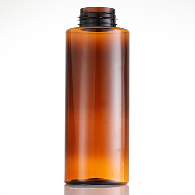 500ml Amber Plastic Bottle For Bath-Melkschoonheid Verpakking