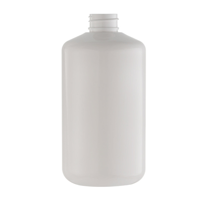 De melkachtige Witte Ronde Plastic Materiële/Kosmetische Verpakkende Fles van het Flessenhuisdier
