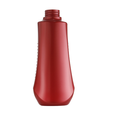 In het groot Lege Gekleurde van de de Douanehals van de Lotion Rode Plastic Fles Grootte 20/410 PE 450ml de Fles van de Huidzorg