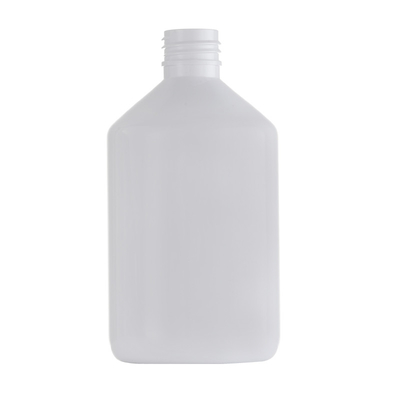Hete het Verkopen 300ml Witte Vierkante Hoogte - Plastic de Shampoofles van het dichtheidspolyethyleen