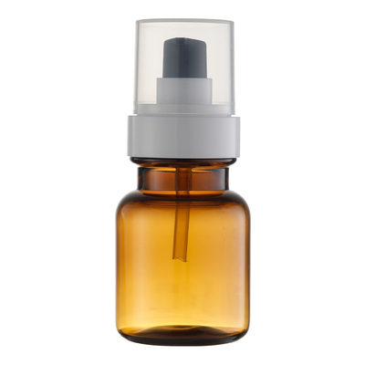 De Dekking van de douane90ml Amber Glass Bottle With Phenolic Hars voor Geneeskunde
