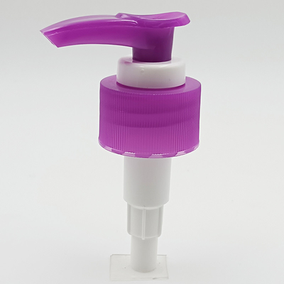28/410 Purpere Draaibare Plastic Lotionpomp voor Haarwas